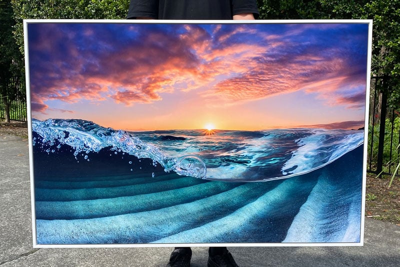 Painting of ocean — Gold Coast Printing & Framing in Mudgeeraba, QLD