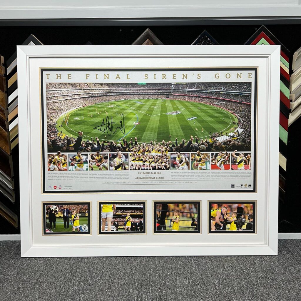 custom frame for sports memorabilia