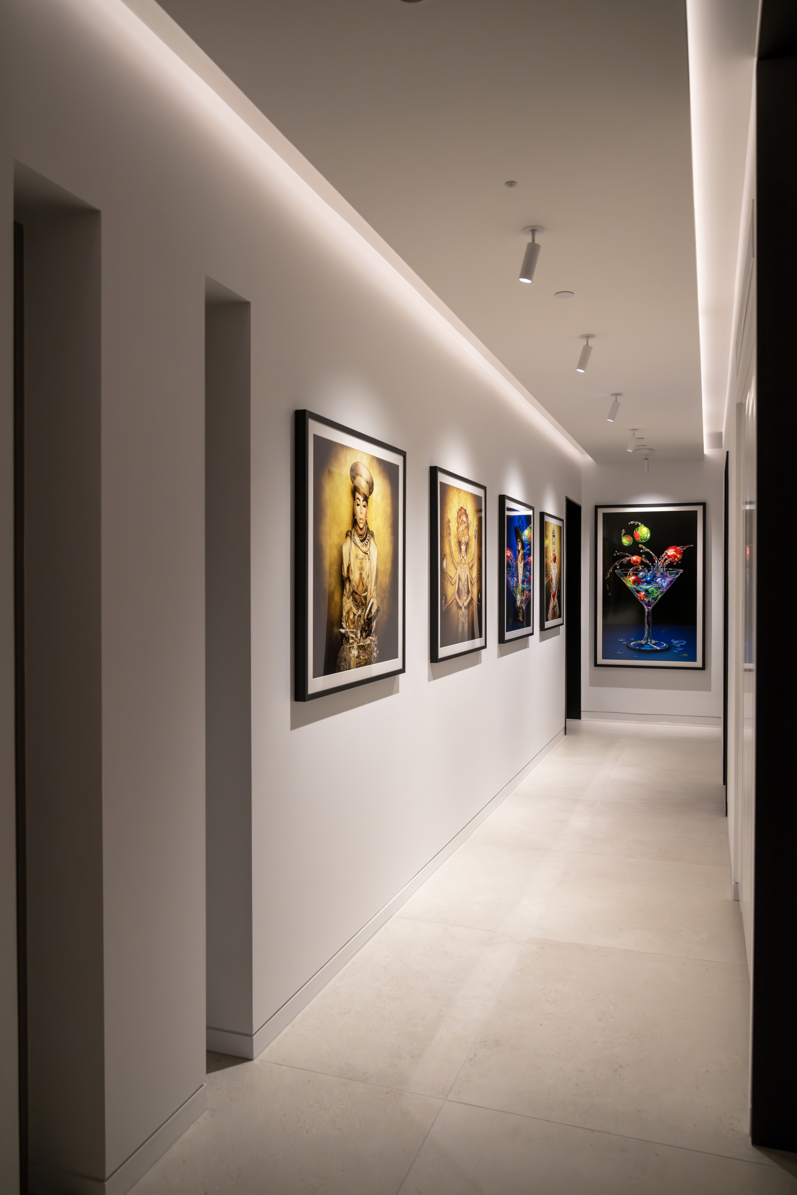 gallery of printed and framed images