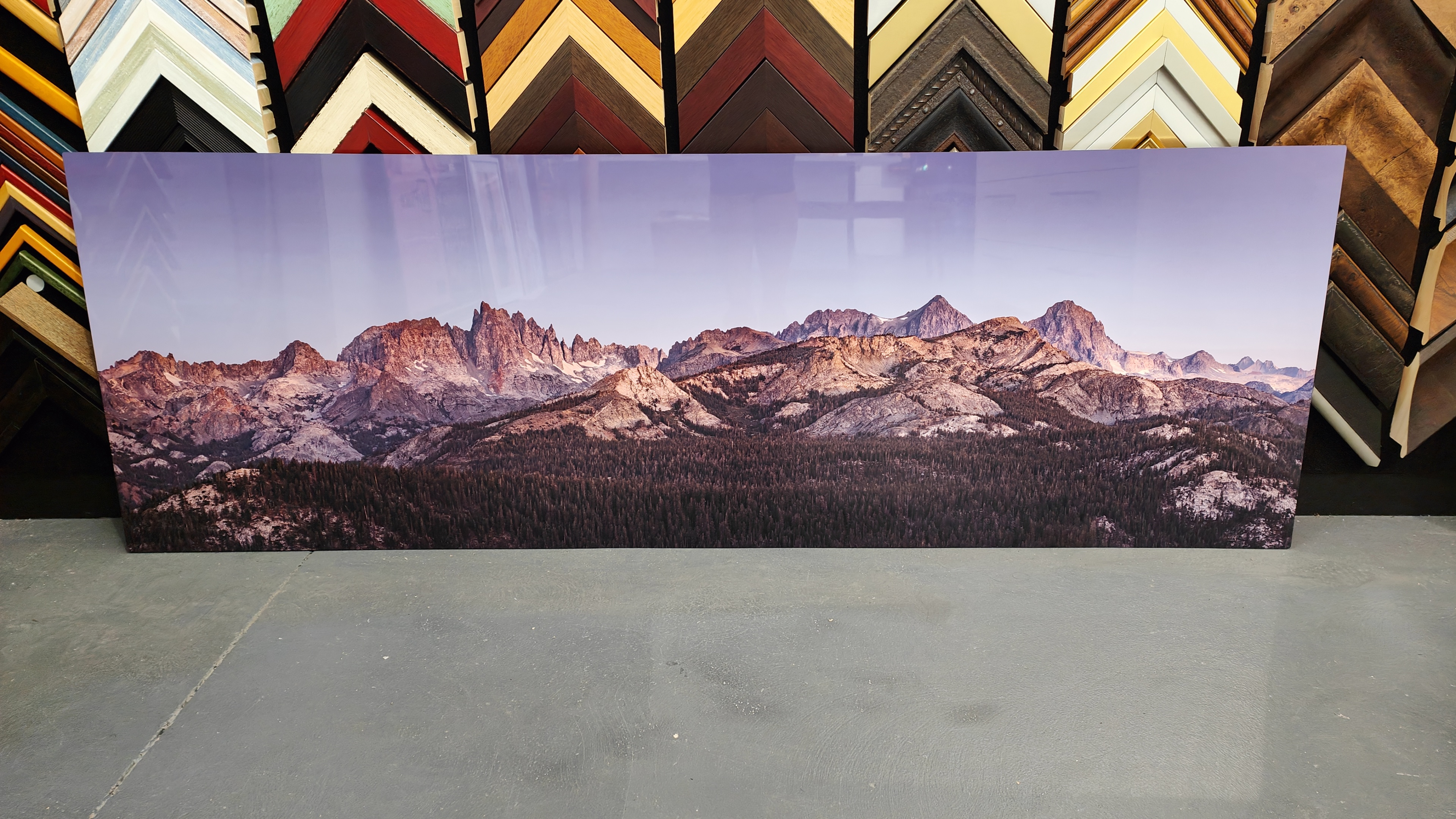 large metal print
