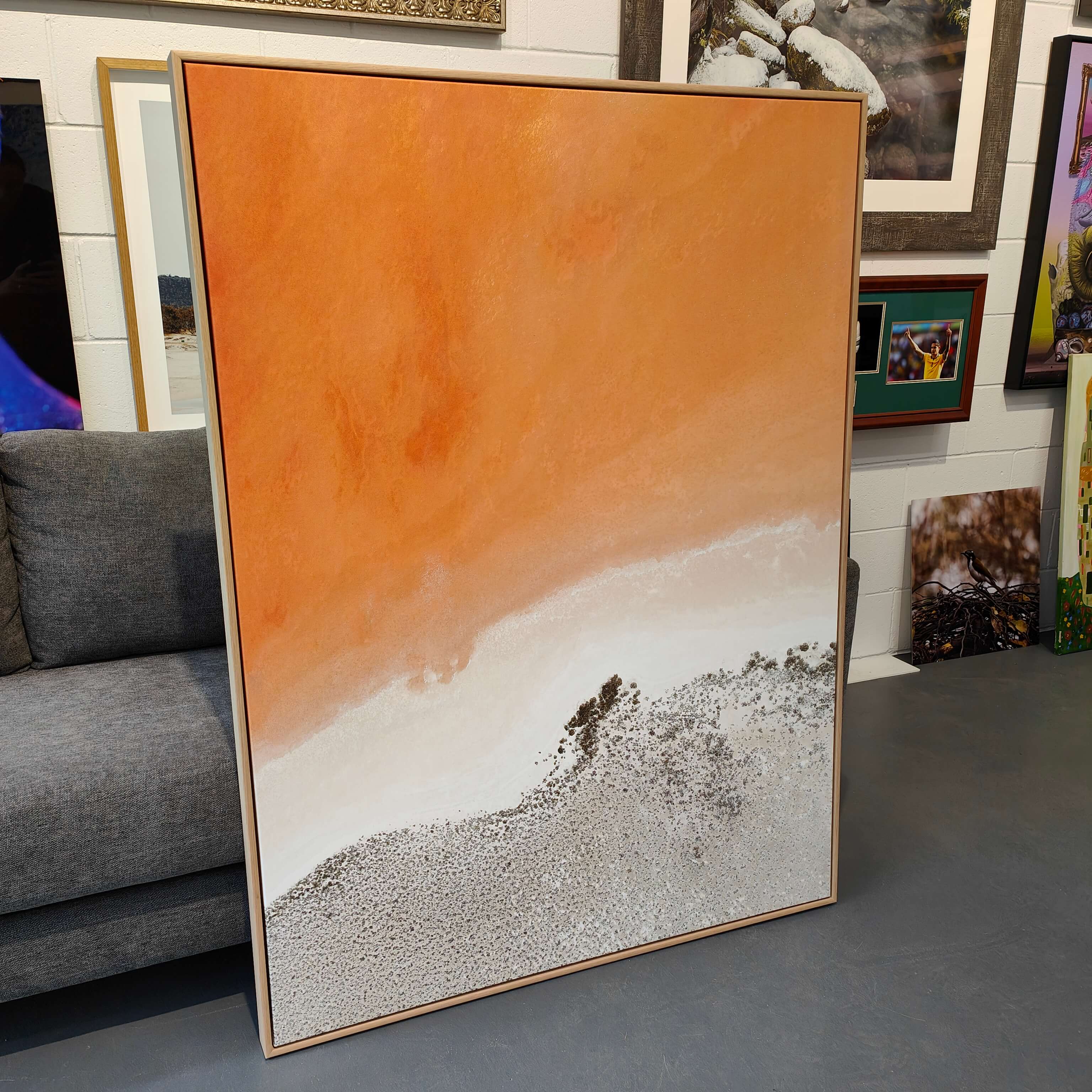 Canvas Prints of Abstract Piece in frame
