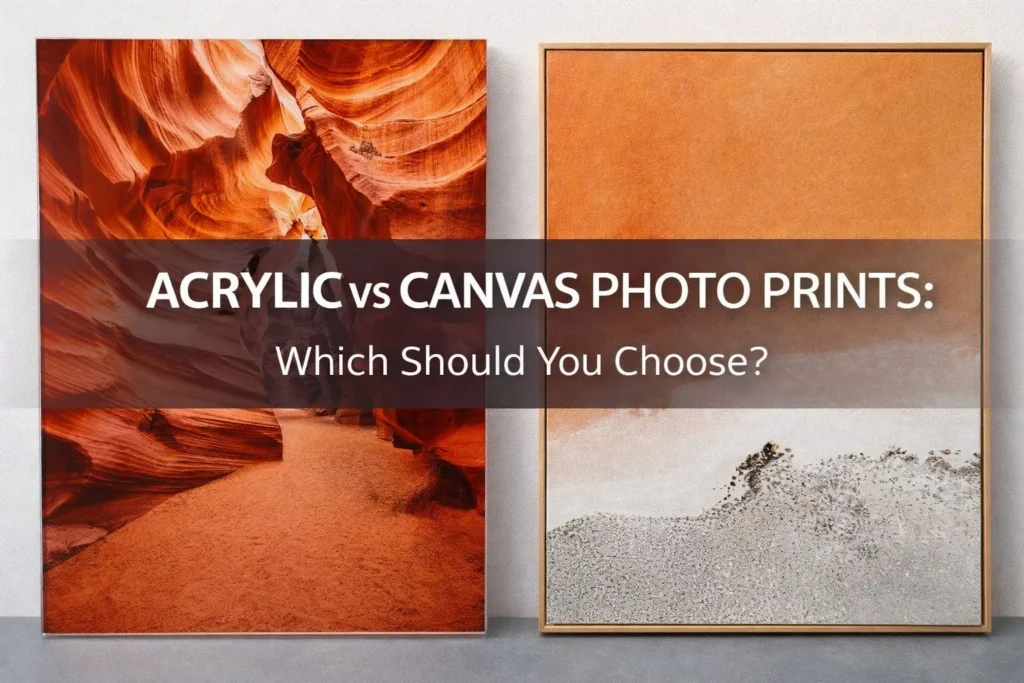 Acrylic Photo Print Vs Canvas Comparison